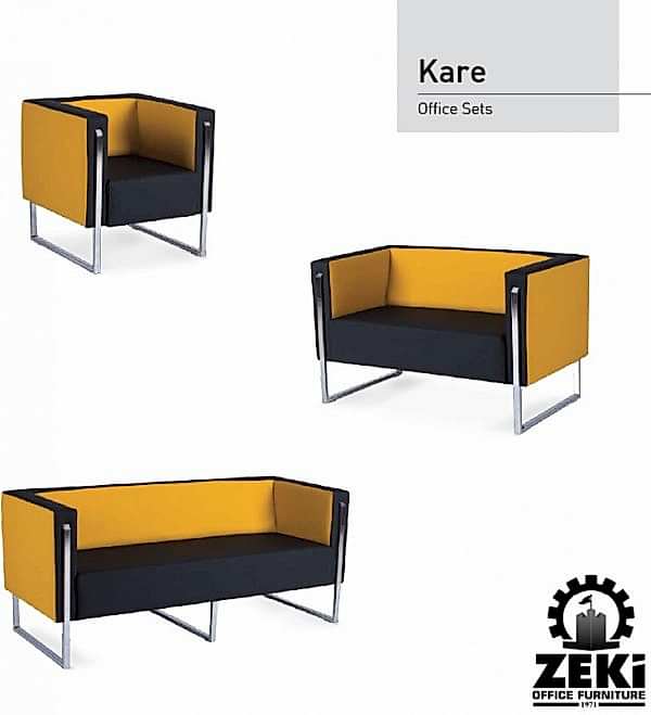 Kare Ofis Mobilyası